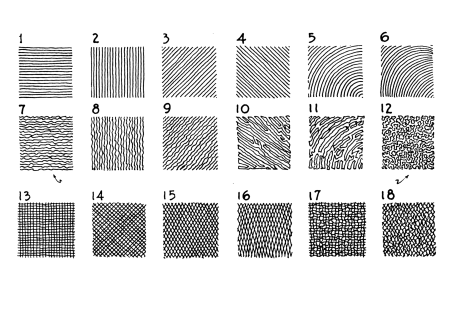 Упражнения для улучшения штриховки