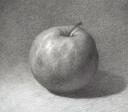 Штриховка карандашом