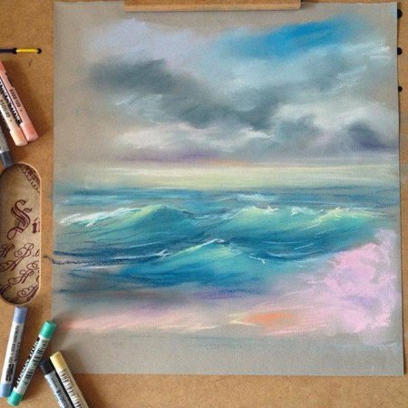 Уроки рисования пастелью для начинающих