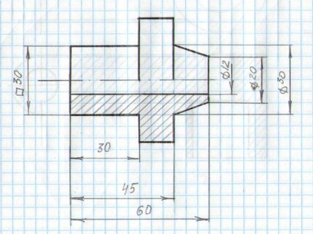 Эскиз чертежа