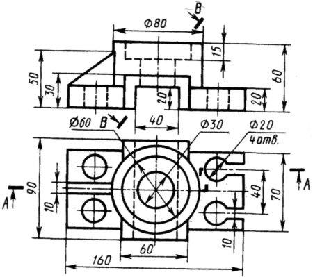 Чертежи деталей в автокаде