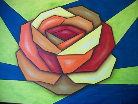 Стиль рисования кубизм