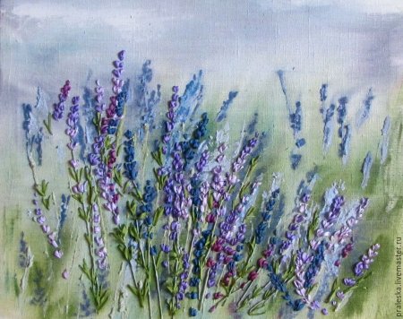Рембрандт акварель Лаванда