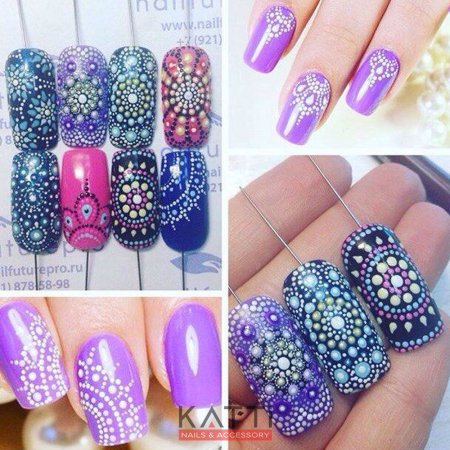 Точечный маникюр