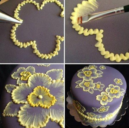 Украшение торта для новичков