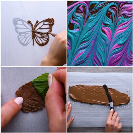 Лайфхак для украшения торта