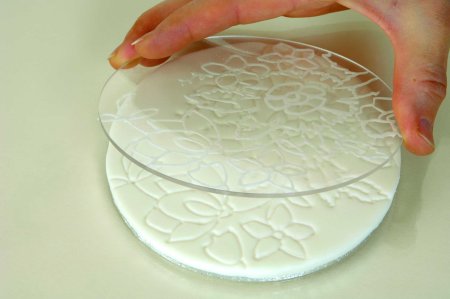 Украшение из рисовой бумаги для торта