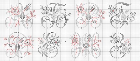 Красивые рисунки для вышивки на ткани