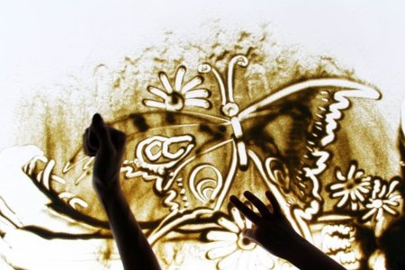 Песочная анимация Богослов киностудии