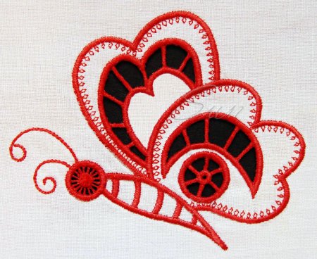 Вышивка Ришелье (ажурная вышивка)