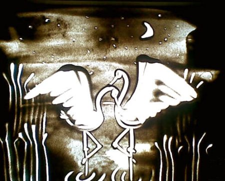 Пейзаж песок