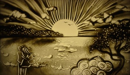 Песочная анимация мультфильмы