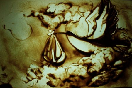 Рисование песком для начинающих