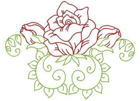 Эскиз вышивки рисунок