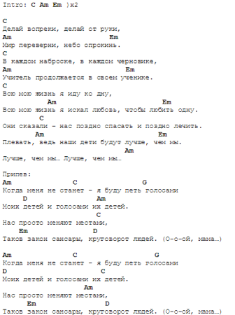 Табы на Сансару