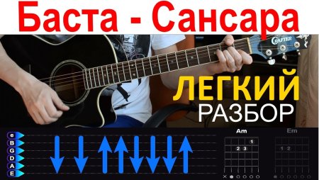 Баста Сансара табулатура для гитары