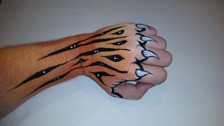 Аквагрим птичка