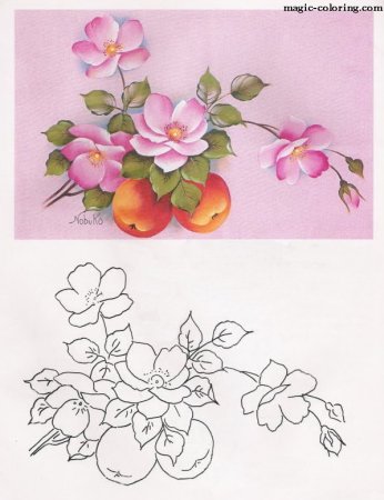 Вышивка лентами схемы