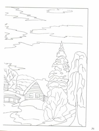 Рисунок эскиз мозаики