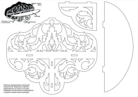 Кормушка лобзиком из фанеры чертежи