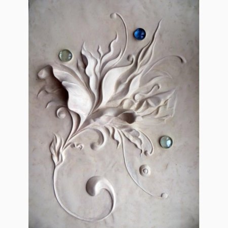 Барельеф из шпаклевки