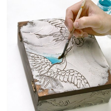 Декорирование деревянных поверхностей