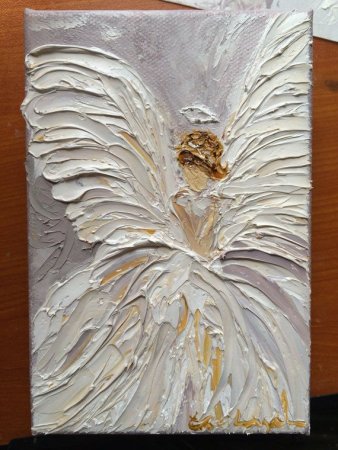 Объемная живопись текстурная паста