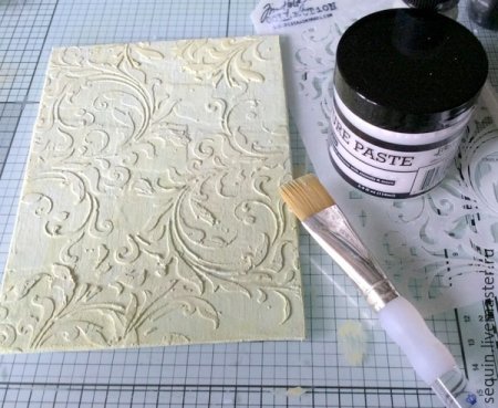 Текстурная паста для декупажа