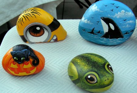 Рисуем на камнях