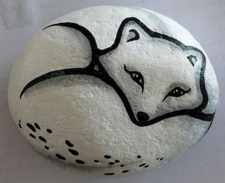 Роспись на камнях