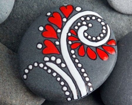 Роспись камней для сада мастер класс