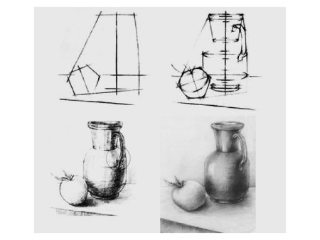 Статика и динамика беспредметная композиция