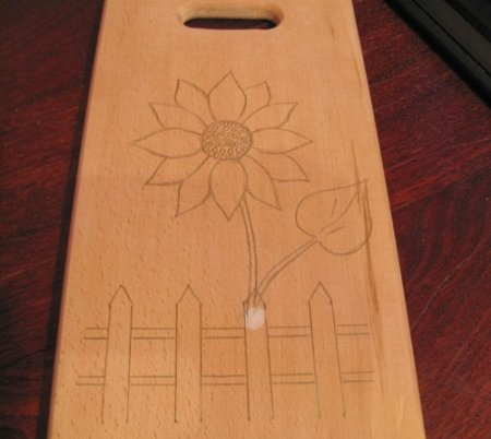 Простые рисунки на доске