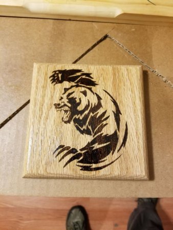 Выжженное дерево