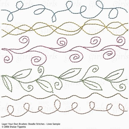 Вышивания для начинающих стебельчатым швом