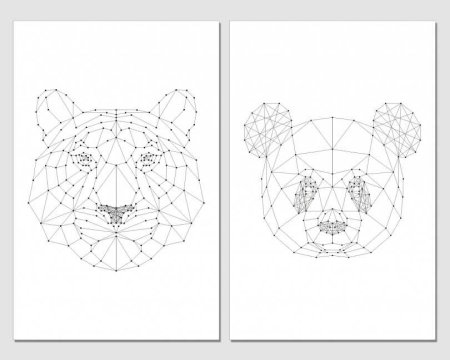 Рисунки из ниток и гвоздей схемы