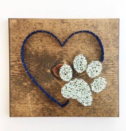 Рукоделие нитки гвозди