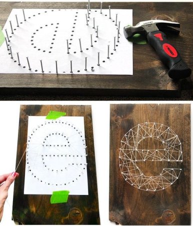 Стринг арт схемы