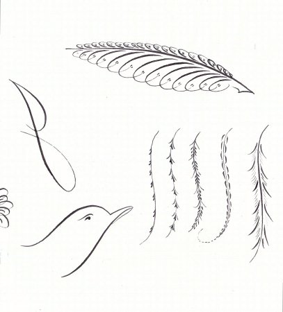 Флориш каллиграфия для детей