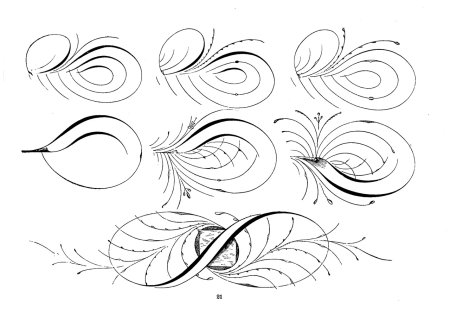 Каллиграфические росчерки флориш