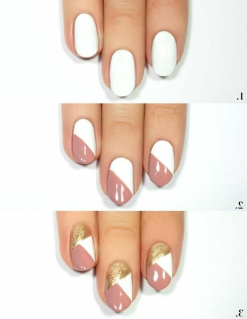 Маникюр дизайн лёгкий для новичков