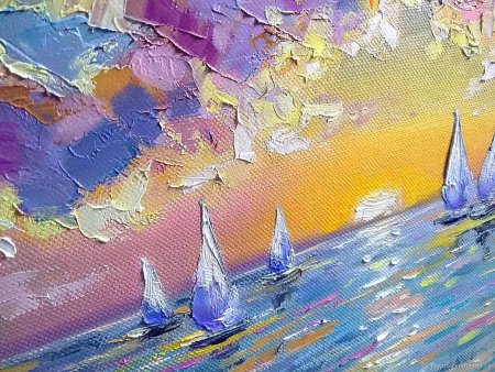 Картины мастихином море