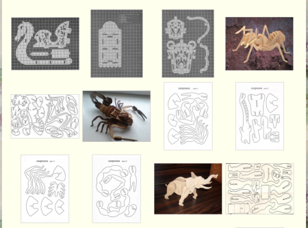 Схемы для выпиливания лобзиком