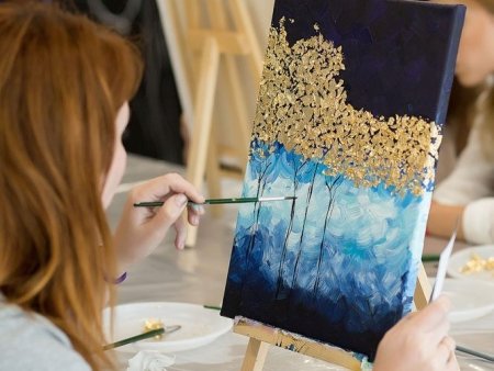 Картина с поталью море