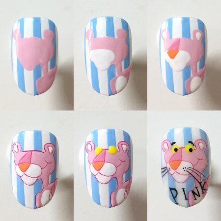 Новогодние рисунки на ногтях пошагово