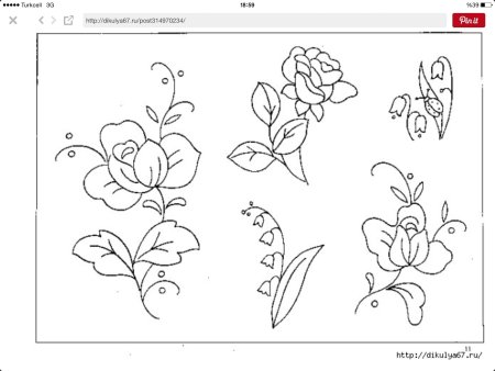 Вышивание гладью для начинающих