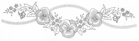 Вышивка гладью для начинающих цветы