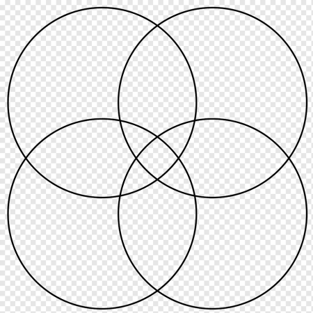 Геометрический орнамент из кругов