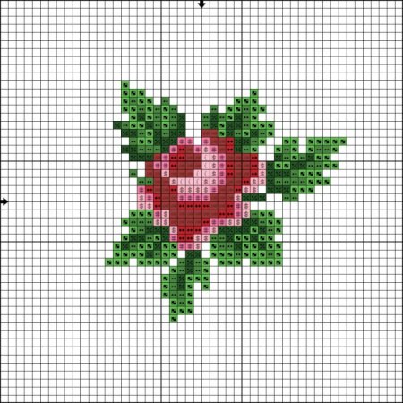 Вышивка крестом маленькие