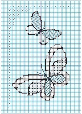 Вышивка блэкворк бабочка схемы